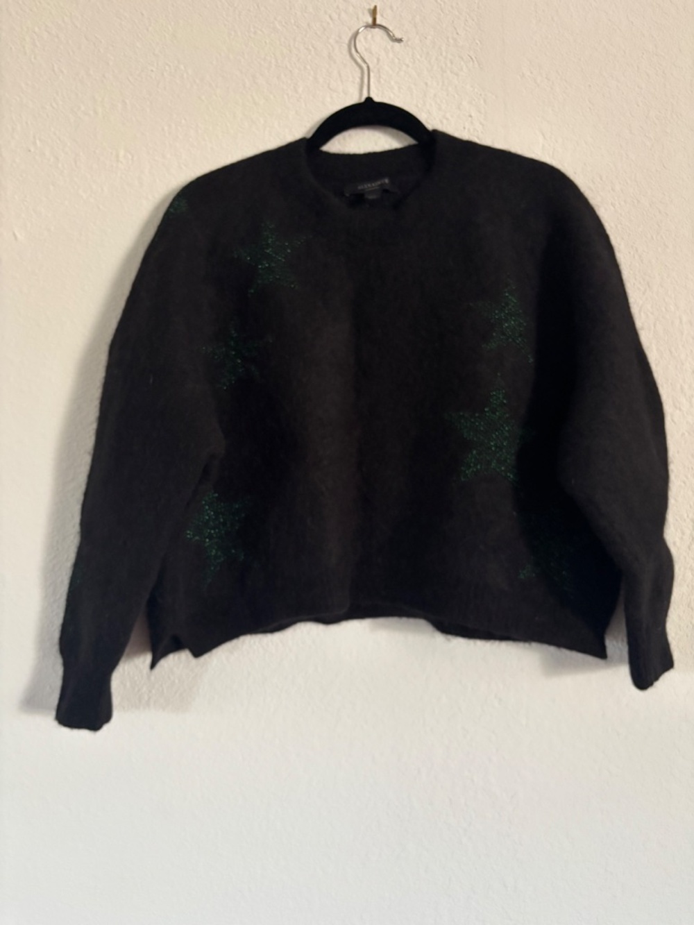 AllSaints Star Intarsia Crew Neck Sweater - Picture 6 of 11